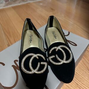 Black flats
